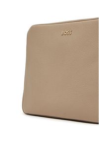 BOSS Torebka Alyce 50535985 Beżowy. Kolor: beżowy. Materiał: skórzane #5
