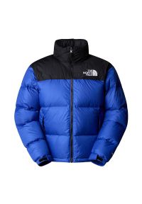 Kurtka The North Face 1996 Retro Nuptse 0A3C8DCZ61 - granatowo-czarna. Kolor: niebieski, wielokolorowy, czarny. Materiał: nylon, puch, materiał. Styl: retro