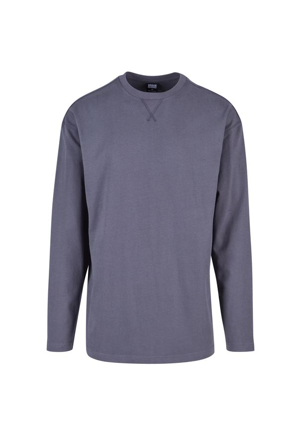 Oversizowa koszulka z długim rękawem Urban Classics Open Edge. Kolor: czarny. Materiał: bawełna. Długość rękawa: długi rękaw. Długość: długie