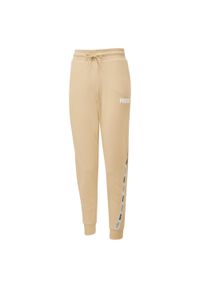 Puma Spodnie Tape 67132819. Kolor: beżowy