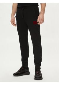 Hugo Spodnie dresowe Doak_V 50501021 Czarny Regular Fit. Kolor: czarny. Materiał: bawełna #1