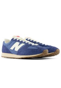 Buty unisex New Balance U471PSB – niebieskie. Kolor: niebieski. Materiał: zamsz, materiał, syntetyk. Szerokość cholewki: normalna. Wzór: jodełka. Sezon: lato #3