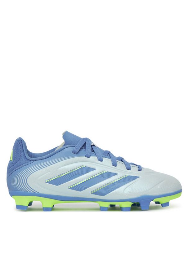 Adidas - adidas Buty do piłki nożnej Copa Pure 3 Club Firm/Multi-Ground IE1198 Niebieski. Kolor: niebieski. Materiał: skóra