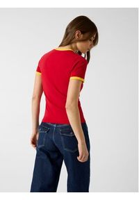 Guess Jeans T-Shirt 183096 Czerwony Classic Fit. Kolor: czerwony #5
