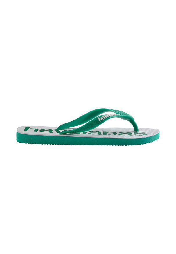 Havaianas - Japonki. Kolor: zielony. Obcas: na obcasie. Wysokość obcasa: niski