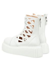 AGL Trzewiki Viggy D751517PGKI034B775 Biały. Kolor: biały. Materiał: skóra #5