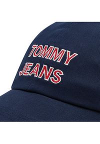 Tommy Jeans Czapka z daszkiem Graphic Cap AW0AW10191 Granatowy. Kolor: niebieski. Materiał: materiał #2