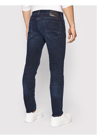 TOMMY HILFIGER - Tommy Hilfiger Jeansy Core Bleecker MW0MW15593 Granatowy Slim Fit. Kolor: niebieski