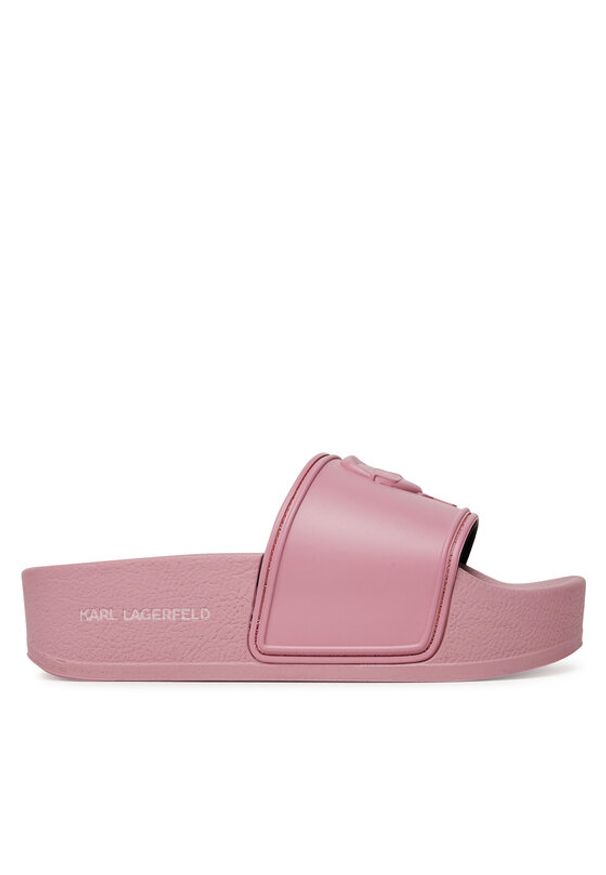 Karl Lagerfeld - KARL LAGERFELD Klapki Kondo Maxi KL80819M Różowy. Kolor: różowy