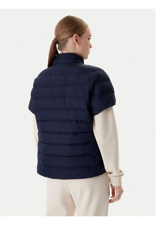 EA7 Emporio Armani Bezrękawnik 7W000477 AF12476 UB102 Granatowy Regular Fit. Kolor: niebieski. Materiał: syntetyk. Długość rękawa: bez rękawów