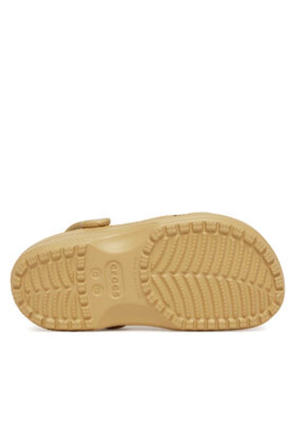 Crocs Klapki Classic Clog K 206991 Brązowy. Kolor: brązowy