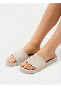 Reebok Klapki CEO-SS26-3C043-W Beżowy. Kolor: beżowy. Materiał: skóra, zamsz #9