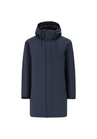 Parka Whistler Volcan. Kolor: niebieski. Materiał: poliester. Sezon: zima #1