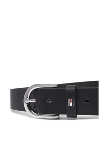 TOMMY HILFIGER - Tommy Hilfiger Pasek Damski New Danny Belt WW0WW11590 Czarny. Kolor: czarny. Materiał: skóra #3