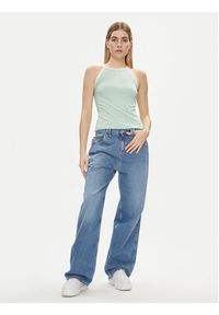 Lee Top 112350226 Zielony Slim Fit. Kolor: zielony. Materiał: syntetyk #3