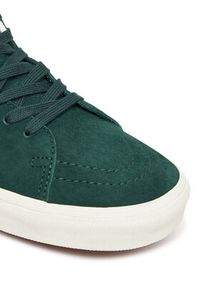 Vans Sneakersy Sk8-Hi VN000BW7EME1 Zielony. Kolor: zielony. Materiał: zamsz, skóra