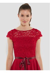 Swing Sukienka koktajlowa 77760510 Czerwony Regular Fit. Kolor: czerwony. Materiał: syntetyk. Styl: wizytowy #2