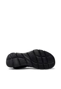 skechers - Skechers Sneakersy Ezdez 52748/BBK Czarny. Kolor: czarny. Materiał: zamsz, skóra