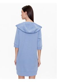 Emporio Armani Underwear Sukienka dzianinowa 164677 3R268 00291 Niebieski Regular Fit. Kolor: niebieski. Materiał: bawełna, dzianina #4