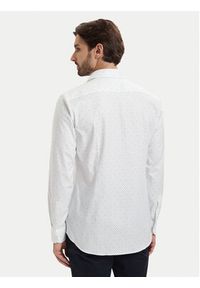 BOSS Koszula Hank 50560687 Biały Regular Fit. Kolor: biały. Materiał: bawełna #2