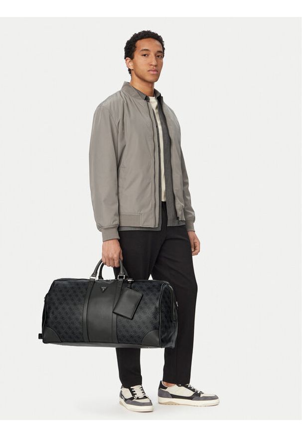 Guess Torba weekendowa TMMILL P6235 Czarny. Kolor: czarny. Materiał: skóra