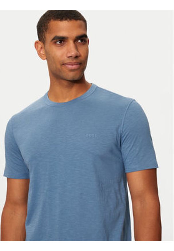 BOSS - Boss T-Shirt Tegood 50508243 Niebieski Regular Fit. Kolor: niebieski. Materiał: bawełna