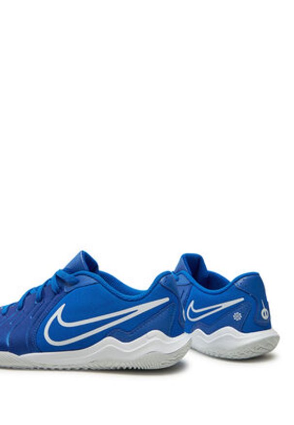 Nike Buty do piłki nożnej Jr Legend 10 Academy IC DV4350 400 Niebieski. Kolor: niebieski. Materiał: skóra