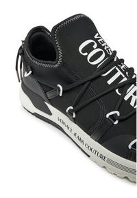 Versace Jeans Couture Sneakersy Dynamiic 77YA3SA6 Czarny. Kolor: czarny. Materiał: mesh, materiał