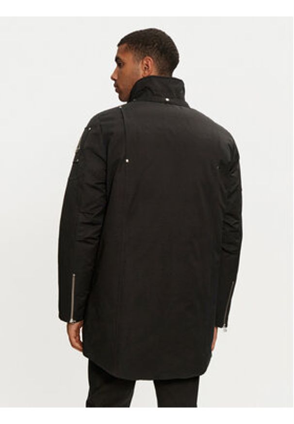 Moose Knuckles Kurtka puchowa M32MP261SX Czarny Regular Fit. Kolor: czarny. Materiał: bawełna