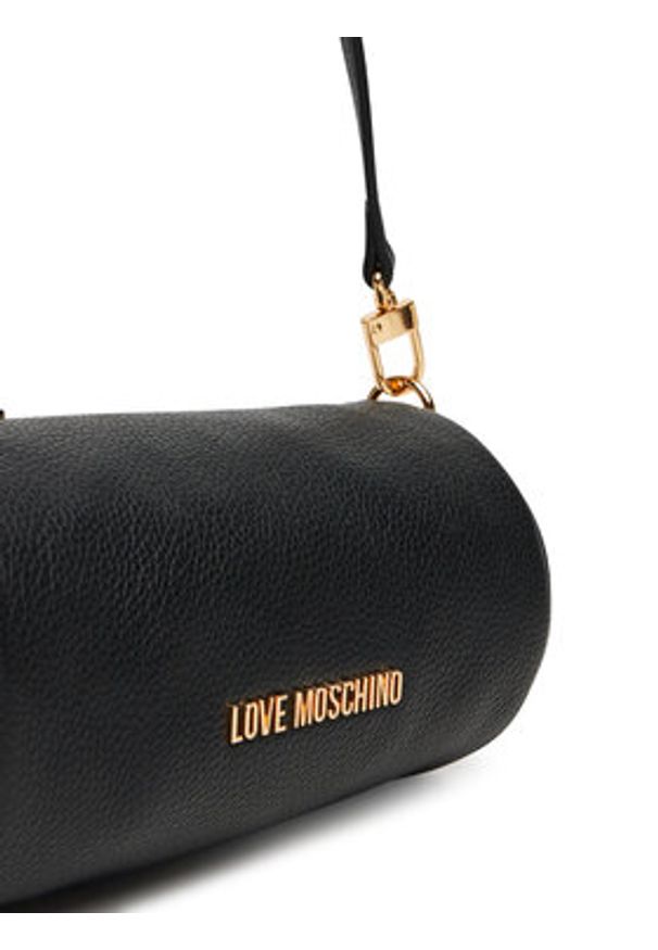 Love Moschino - LOVE MOSCHINO Torebka JC4309PP0MK1100A Czarny. Kolor: czarny. Materiał: skórzane