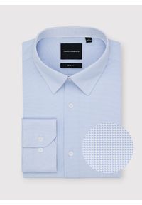 Pako Lorente - PAKO LORENTE - Dzianinowa koszula męska w pepitkę. Typ kołnierza: kołnierzyk klasyczny. Materiał: dzianina. Długość rękawa: długi rękaw. Długość: długie #2