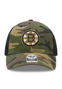 47 Brand Czapka z daszkiem Nhl Boston Bruins Trucker H-CBRAN01GWP-CM Zielony. Kolor: zielony. Materiał: materiał #5