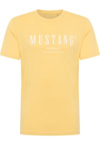 Mustang - MUSTANG ALEX C PRINT MĘSKI T-SHIRT KOSZULKA LOGO JOJOBA 1013802 9051. Wzór: nadruk #3