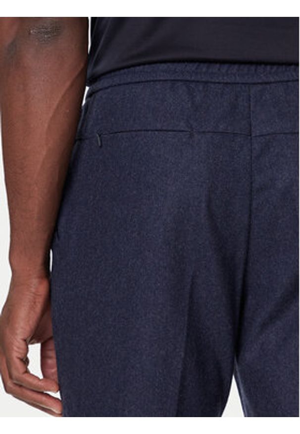 PAUL & SHARK - Paul&Shark Spodnie materiałowe 15314077 Granatowy Regular Fit. Kolor: niebieski. Materiał: wełna, syntetyk