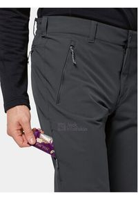 Jack Wolfskin Spodnie outdoor Activate Xt Pants 1503755 Czarny Regular Fit. Kolor: czarny. Materiał: syntetyk. Sport: outdoor #5