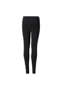 Puma - Legginsy Dla Dziewczynki Alpha. Kolor: czarny