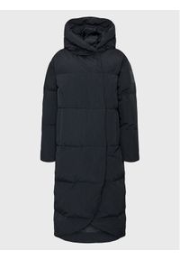 Adidas - adidas Płaszcz zimowy Big Baffle Down Coat HN9937 Czarny Loose Fit. Kolor: czarny. Materiał: syntetyk. Sezon: zima
