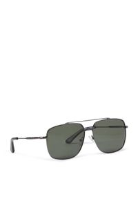 Gino Rossi Okulary przeciwsłoneczne AGG-M-507-10-07 Czarny. Kolor: czarny