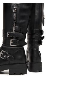 Guess Kozaki FLFYNK ELE11 Czarny. Kolor: czarny. Materiał: skóra #4