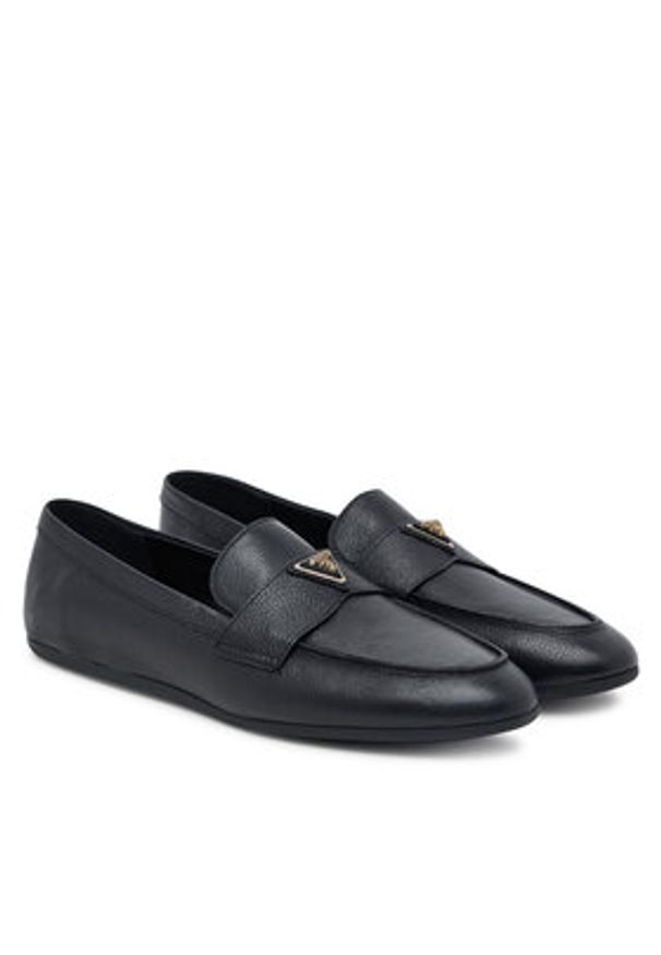 Guess Lordsy FLTBAY LEA14 Czarny. Kolor: czarny. Materiał: skóra