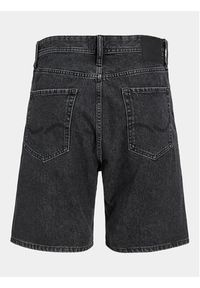 Jack & Jones - Jack&Jones Szorty jeansowe Tony Original 12250235 Czarny Loose Fit. Kolor: czarny. Materiał: bawełna
