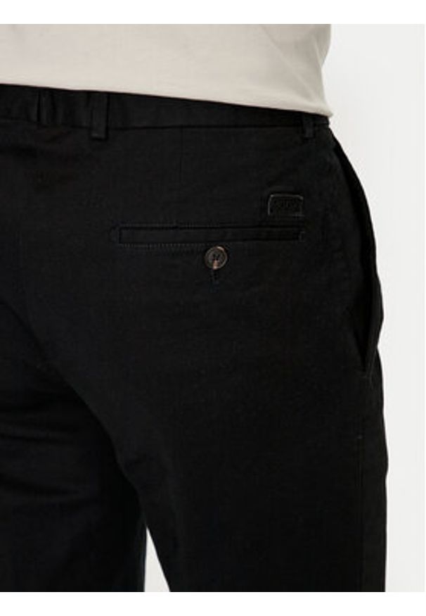 JOOP! Chinosy 17 JT-18Hank12-W 30041693 Czarny Slim Fit. Kolor: czarny. Materiał: bawełna