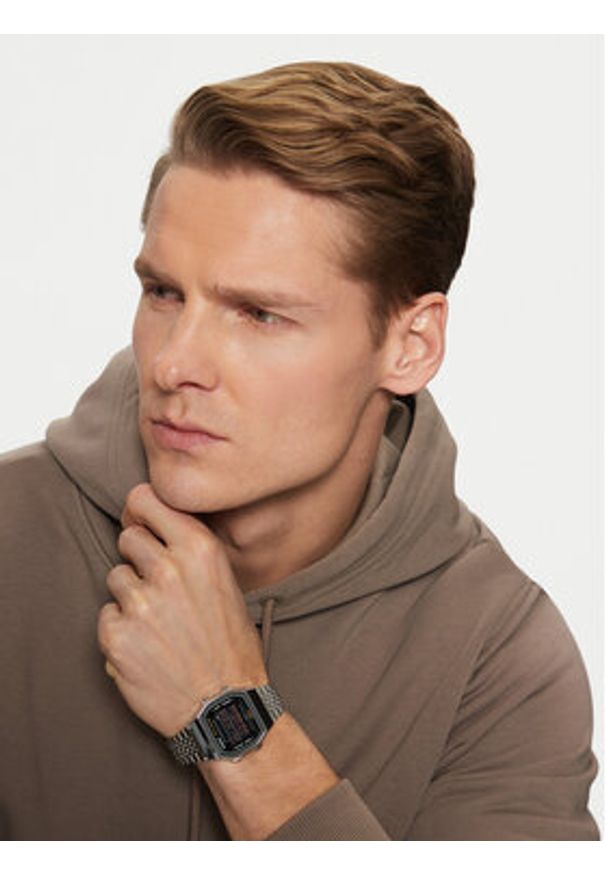 Casio Zegarek ABL-100WE-1BEF Srebrny. Kolor: srebrny