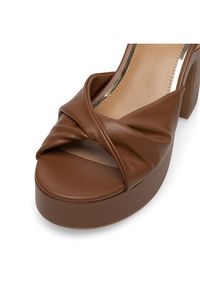 Nine West Sandały WFA2634-2 Brązowy. Kolor: brązowy. Materiał: syntetyk #8