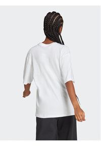 Adidas - adidas T-Shirt Essentials Big Logo Boyfriend T-Shirt HR4930 Biały Loose Fit. Kolor: biały. Materiał: bawełna #6