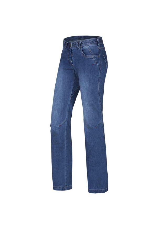 OCUN - Spodnie wspinaczkowe damskie Ocun Medea Jeans. Kolor: niebieski. Materiał: jeans