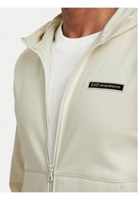 EA7 Emporio Armani Bluza 7M002197 AF10377 U1079 Beżowy jasny Regular Fit. Kolor: beżowy. Materiał: bawełna #2