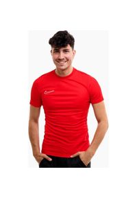 Koszulka sportowa męska Nike DF Academy 23. Kolor: czerwony. Sport: piłka nożna