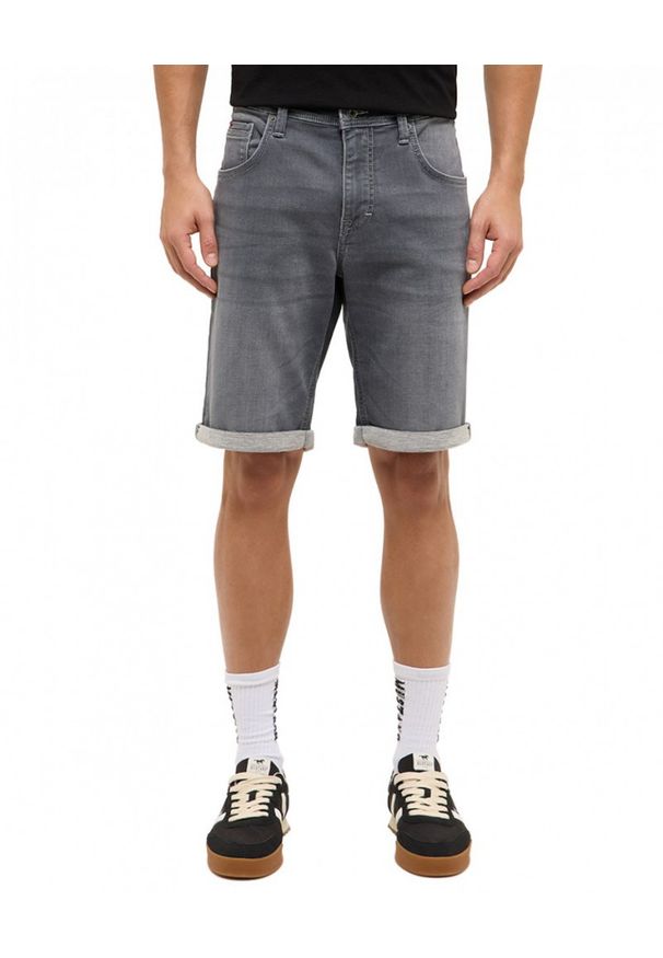 Męskie Szorty Mustang Style Chicago Shorts Z Denim Grey 1017456 4500 803. Materiał: denim