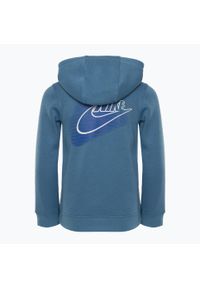 Bluza dziecięca Nike Sportswear Standard Issue. Kolor: niebieski